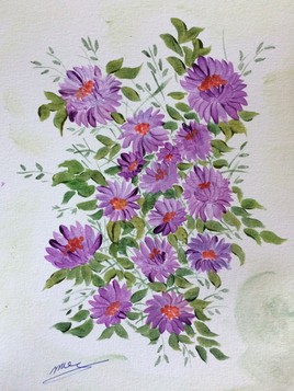 flower violette