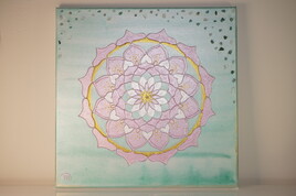 Mandala Lotus : Amour, Paix et Harmonie