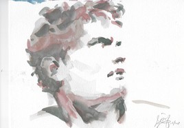 Profil (d'apr&egrave;s un fusain de Prud'hon)