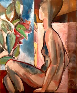 Femme nue à la fenêtre