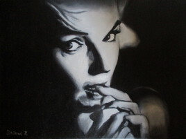 Pensive Marylin
