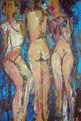 Trois nus féminins