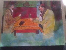 Mon Paul Cesanne avec mont chat