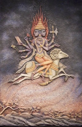 Agni. med: 65x96x3 cm.