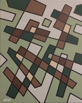 Géométrie variable (œuvre No. 4 sur 5)