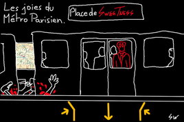 Les Joies du m&eacute;tro Parisien