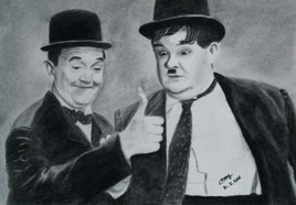 Stan Laurel et Oliver Hardy