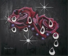 les roses pleureuses