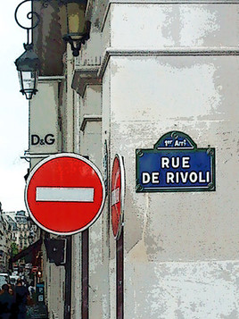 Interdit rue de Rivoli !