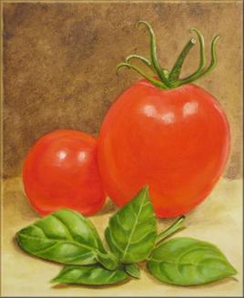 Tomates et basilic