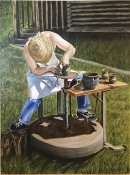 Un potier contemporaine