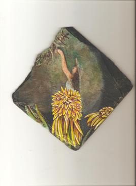 Femmes en fleurs - Cueillette en echinacea jaune
