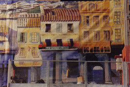 Toile de protection échafaudage