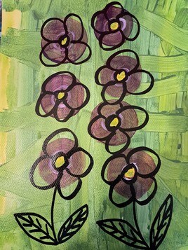 Les Fleurs de Violettes...by Fersé.