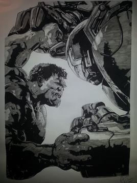 Iron-Man VS Hulk