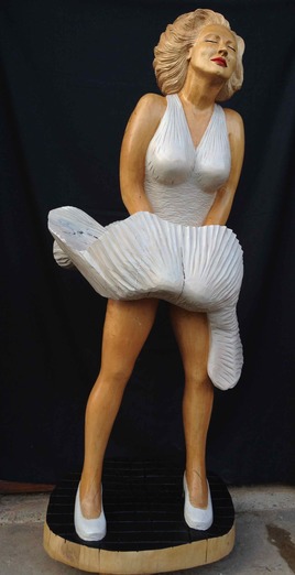 Marylin attitude, the subway dress.