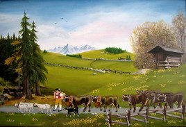 Entrée dans la forêt