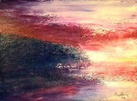 Martigues...fin de jour sur l'&eacute;tang...