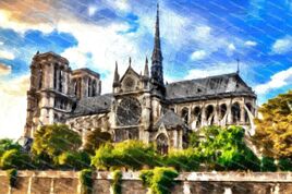 La cathédrale de notre-Dame de Paris