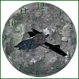 Sans titre 40) ou Horloge en pierre 2023 – 5 septembre 2023