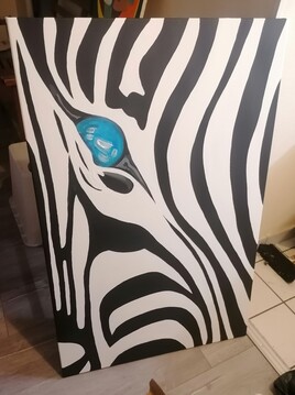 Blue eyed zebra. 0603467392