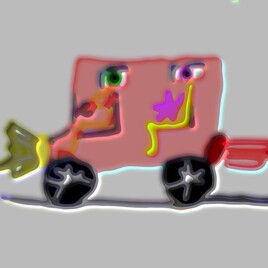 " TEUF TEUF " JAK ARNOULD &copy;ADAGP