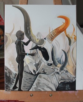 "L'enfant et les buffles"...