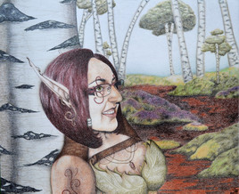 Autoportrait fantaisiste!