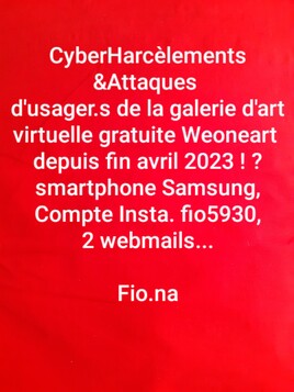 Fio. CyberHarcèlements&Attaques.