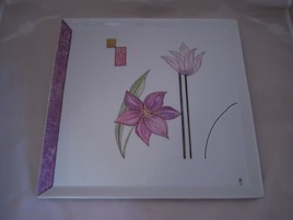PLAT FLEURS STYLISEES