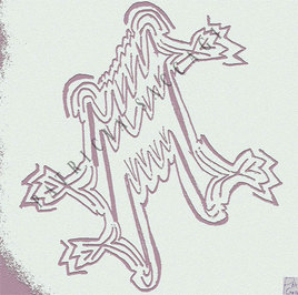 Ecusson gaufr&eacute;