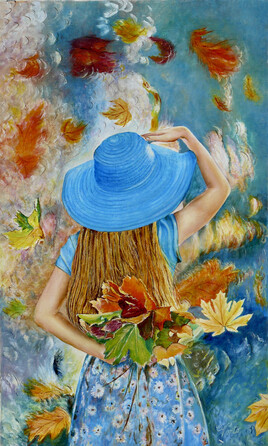 " Poésie Automnale" 50X70 huile