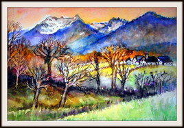 La colline aux Cinq Monts