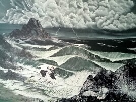 Temp&ecirc;te en mer