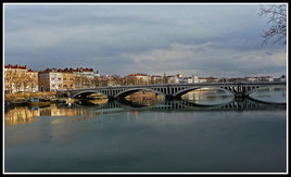 Lyon-pont sur la saône