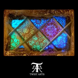 Sinistre "Abstrait" Spray Painting