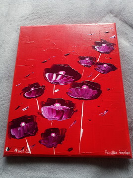 Les fleurs violettes