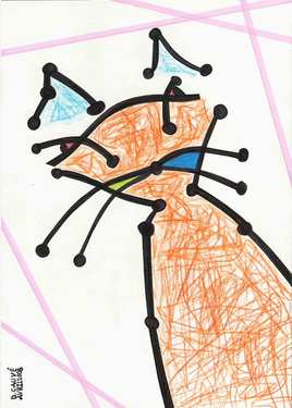 Dominique Cauv&eacute;/Chat 2181.