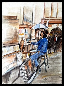 le peintre de Montmartre