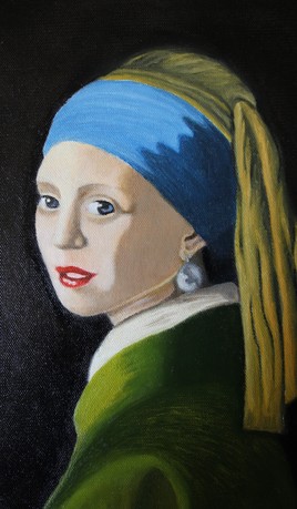 la demoiselle &agrave; la perle