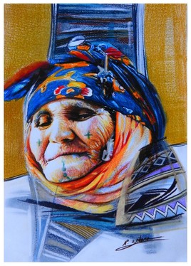 Vieille femme Berbère