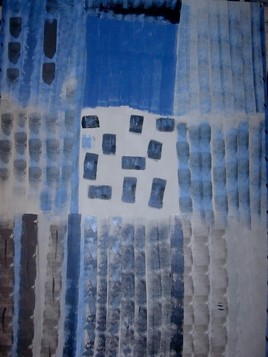 chemin&eacute;e bleue