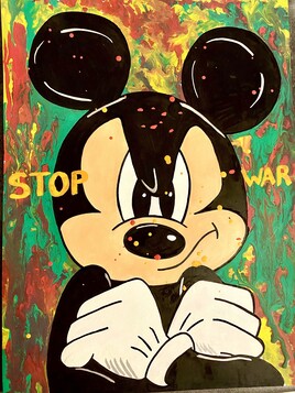 Mickey Mouse Stop War Disney