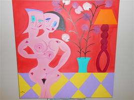 "une femme avec une femme"