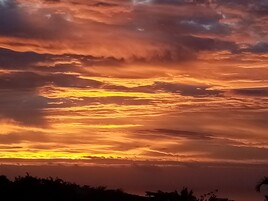 Coucher de Soleil Flamboyant