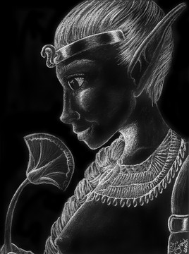 Elfe &eacute;gyptienne