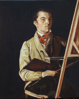 Copie de "Autoportrait" (de Corot)