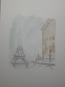 brume sur Paris