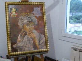 MON TALHIÈR DE PINTURA A PUISSALICON  *** MY PAINTING WORKSHOP IN PUISSALICON