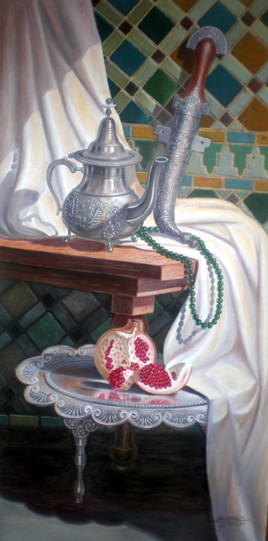 nature morte th&eacute;